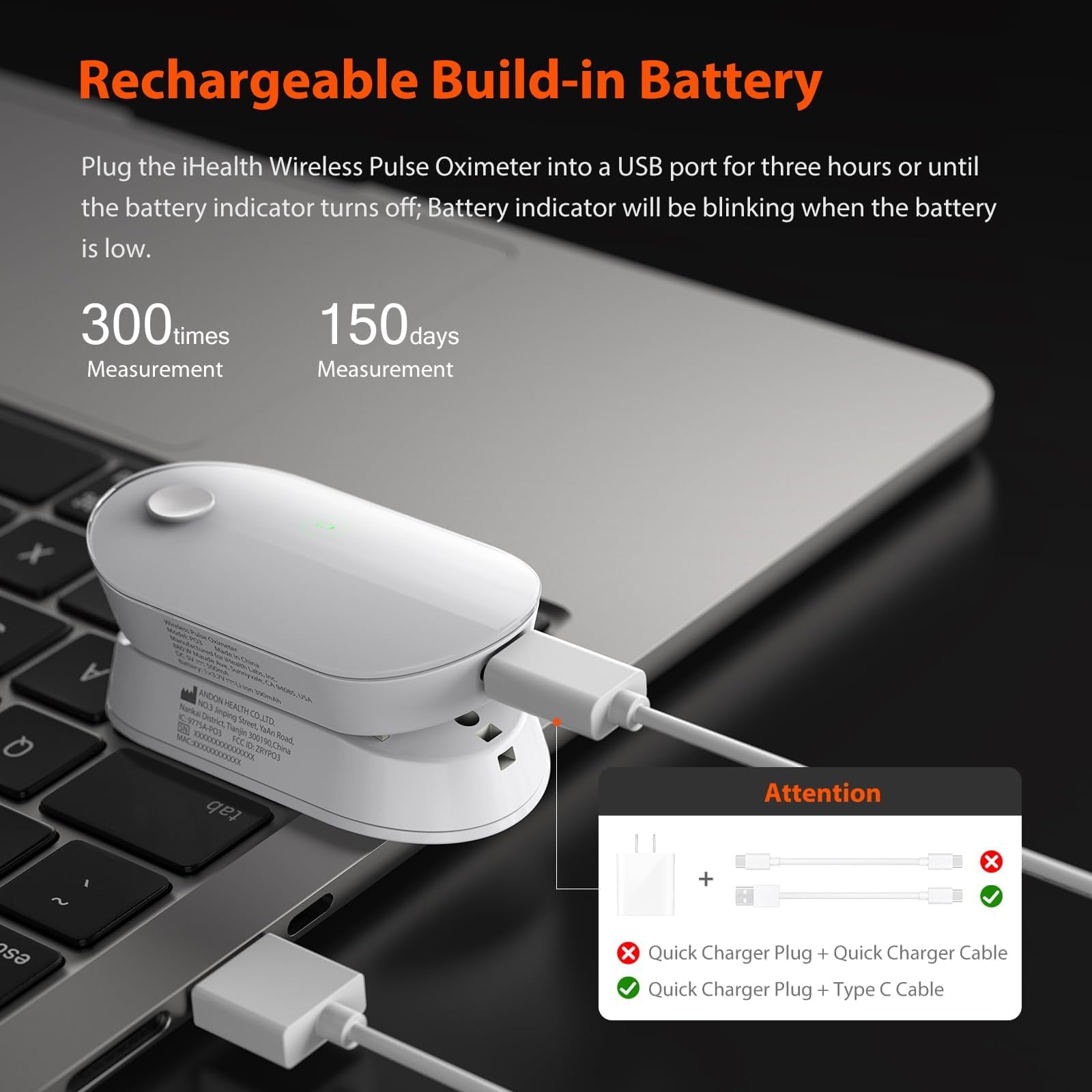 iHealth Air Pulse Oximeter