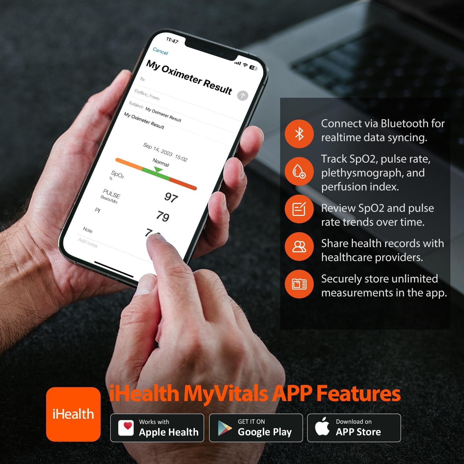 iHealth Air Pulse Oximeter