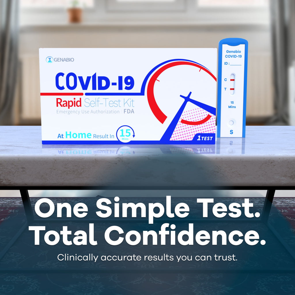 GENABIO COVID-19 At-Home Test (1 Pack)