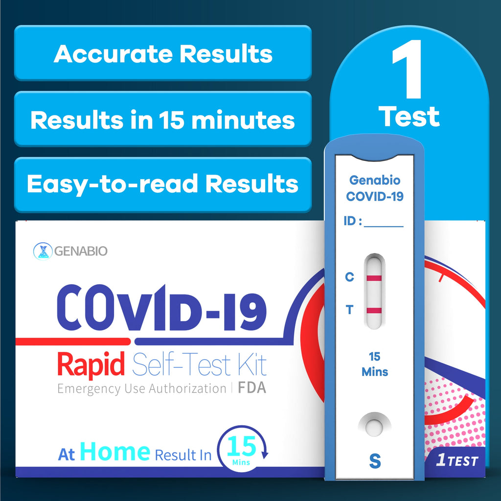 GENABIO COVID-19 At-Home Test (1 Pack)