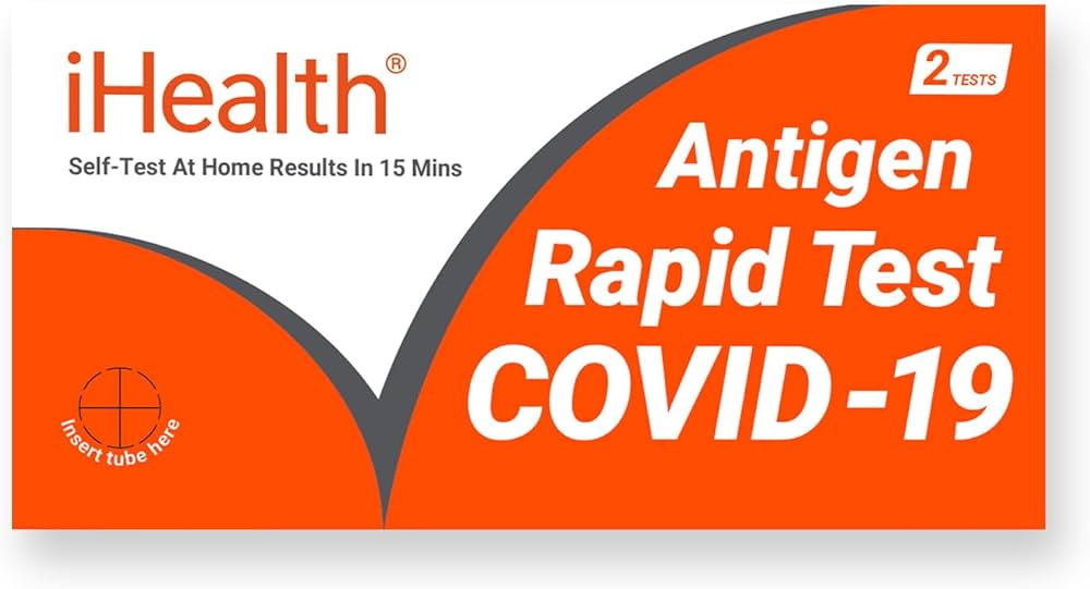 iHealth COVID-19 Antigen Rapid Test - OTC Home Test Kit